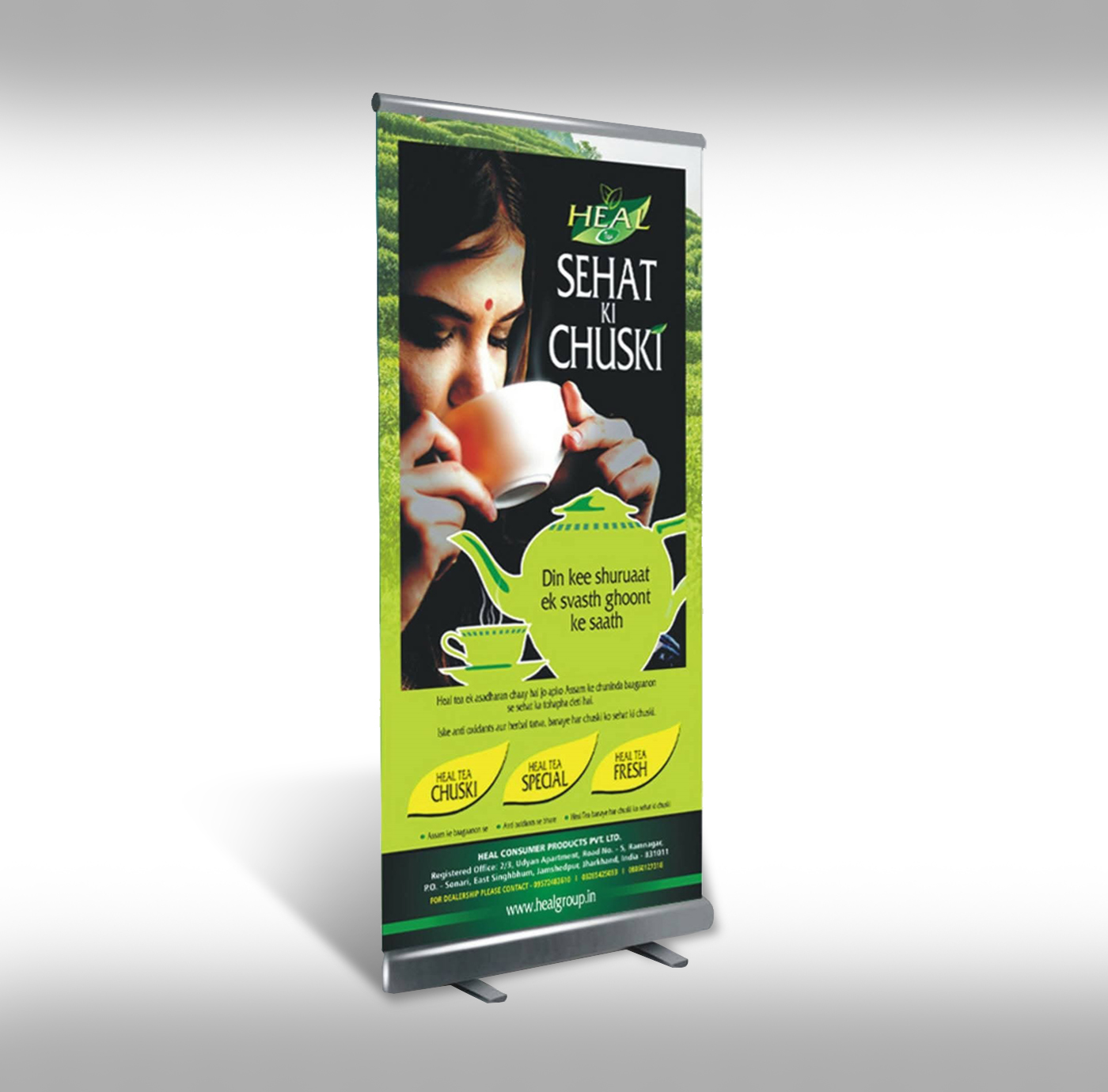 Standee Design creative 2